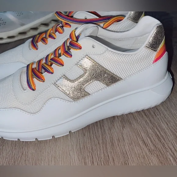 💛🧡❤️🩷💙 Brand New Hogan 86. Sleek Comfy Shoes - Picture 4 of 8